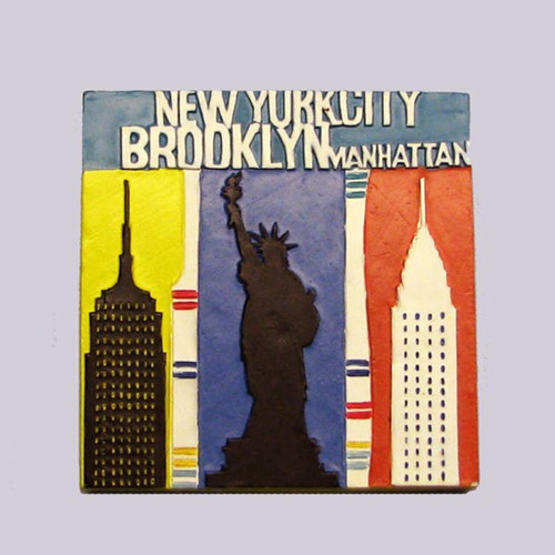 NYC Magnet With NY Icons