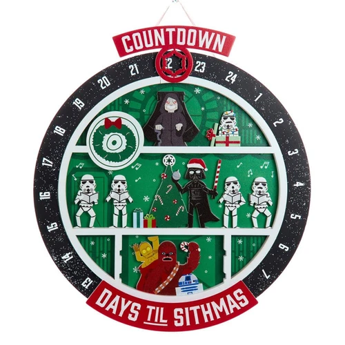 Star Wars™ Wall Mounted Countdown Calendar
