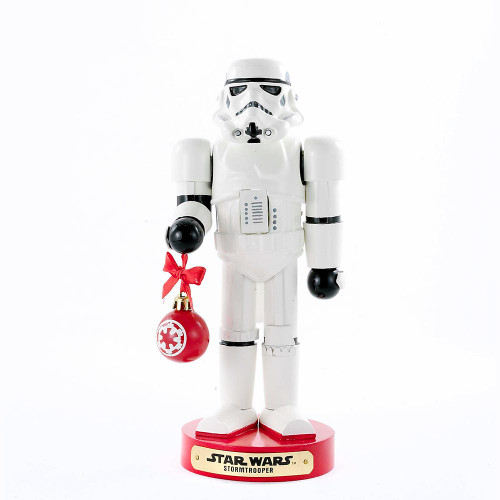 9.5“ Star Wars™ Stormtrooper With Ball Ornament Nutcracker