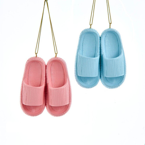 Cloud Slippers Ornaments, 2 Assorted