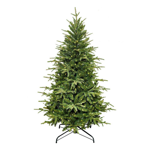 5' Pre-Lit Clear Incandescent Grand Fir Medium Tree