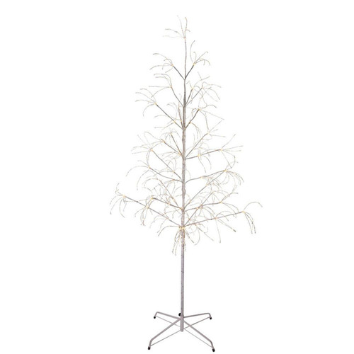 6' Pre-Lit Warm White Fairy LED White Birch Twig Tree