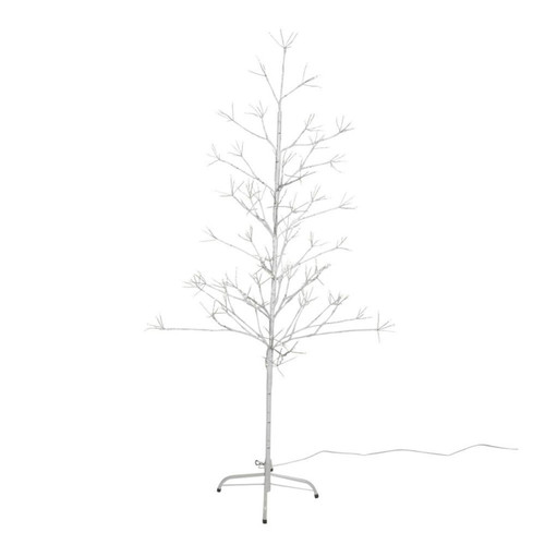 5' Pre-Lit Warm White Fairy LED White Birch Twig Tree