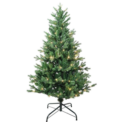 4.5' Pre-Lit Warm White LED Jackson Pine Tree