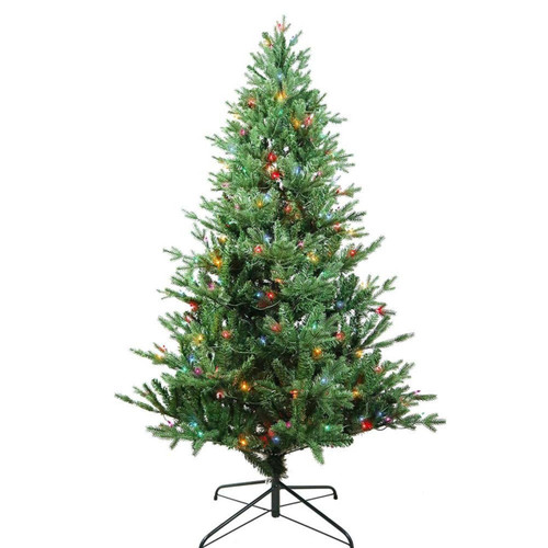 6' Pre-Lit Multicolor Incandescent Jackson Pine Tree