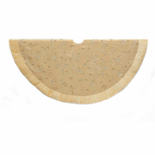 50“ Gold Sequin Tree Skirt
