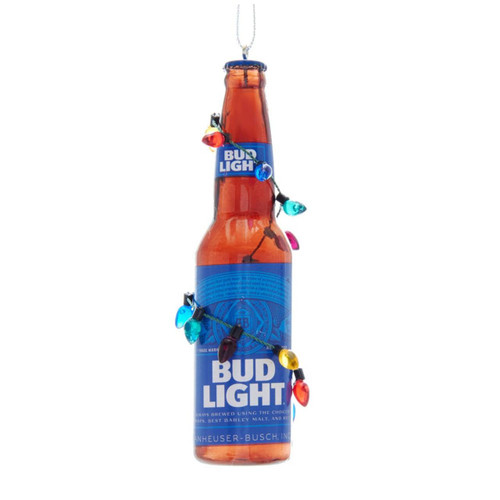 Budweiser® Bud Light Bottles In Ice Bucket Ornament