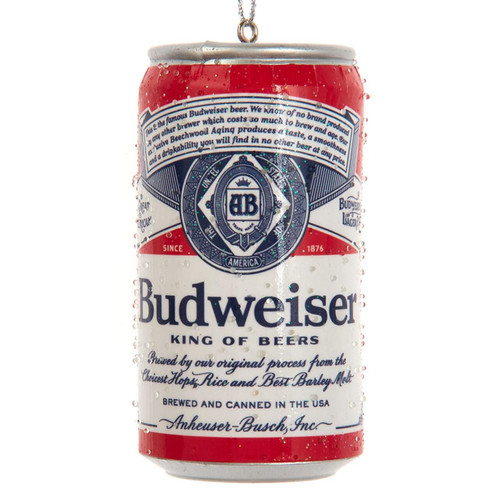 Budweiser® Blow Molds Can Ornament