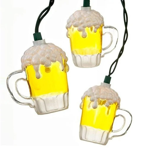 9' UL 10L Beer Mug Light Set
