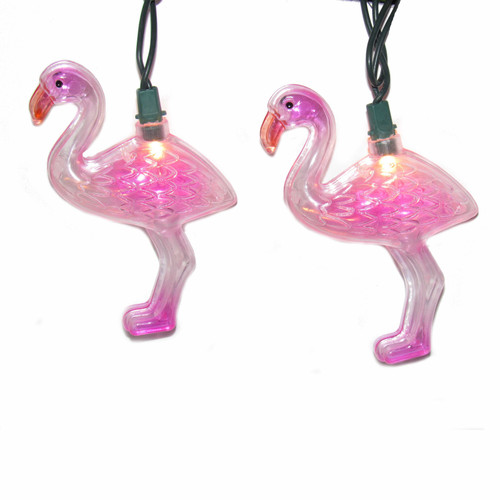9' UL 10L Flamingo Light Set