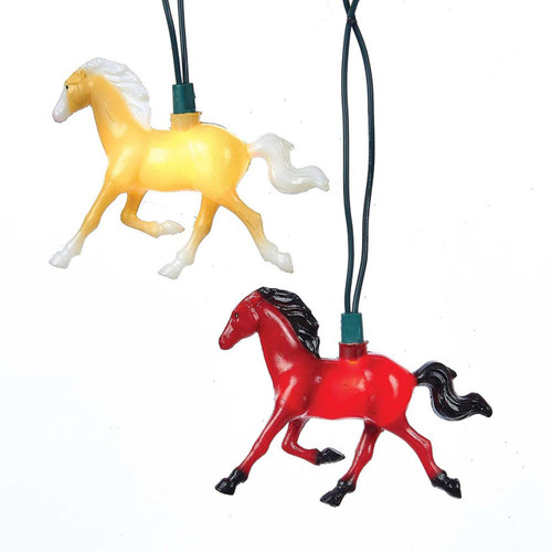 9' UL 10L Running Horse Light Set