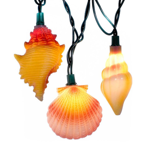 9' UL 10L Conch and Shells Light Set
