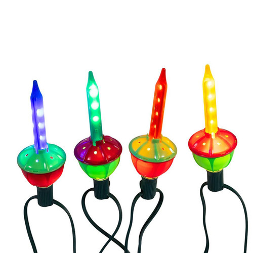 UL 7-Light C7 LED Multicolor Bubble Light Set