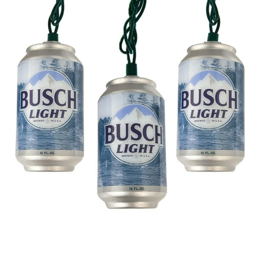 UL 10-Light Budweiser® Bush Light Can Light Set