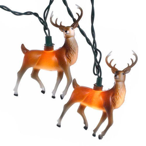 9' UL 10L Reindeer Light Set