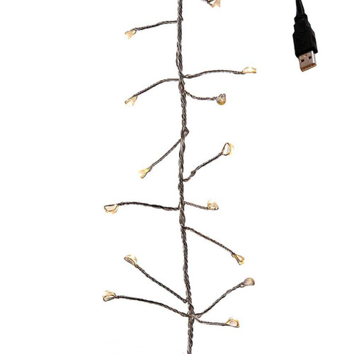 6' 180-Light USB LED Fairy Light Cluster Light
