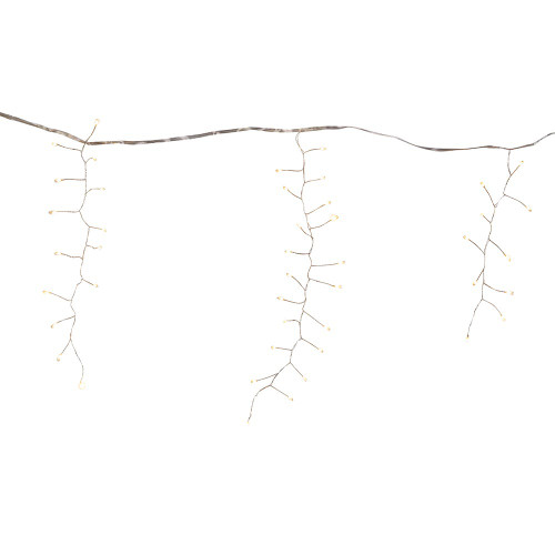 15.8' 294L Dual Color (Warm White & Multicolor) LED Multifunction Icicle Light