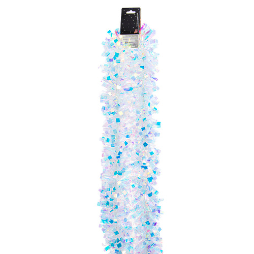 Iridescent Tinsel Garland