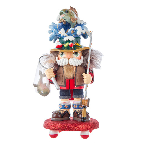 12" Hollywood Nutcrackers™ Fisherman Nutcracker