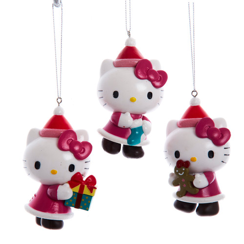 Hello Kitty™ Ornaments, 3 Assorted