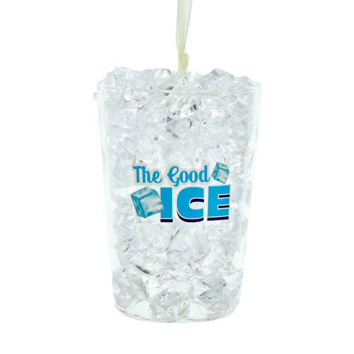 Glass "The Good Ice" Ornament