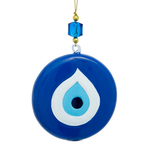 Noble Gems™ Glass Evil Eye Ornament
