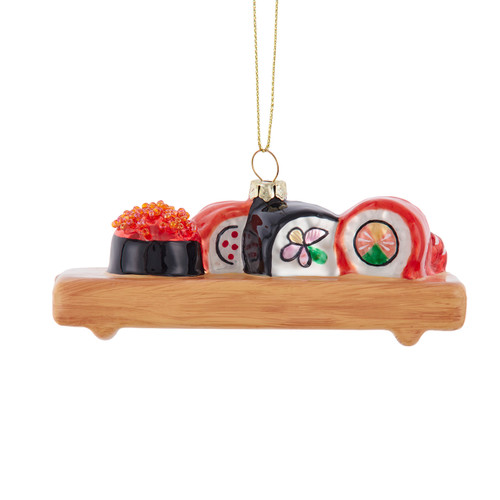 Glass Sushi Ornament