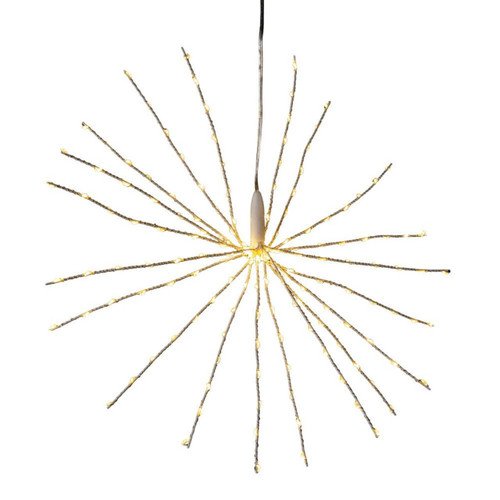 16“ 160L Warm White Fairy LED 3D Starburst Light