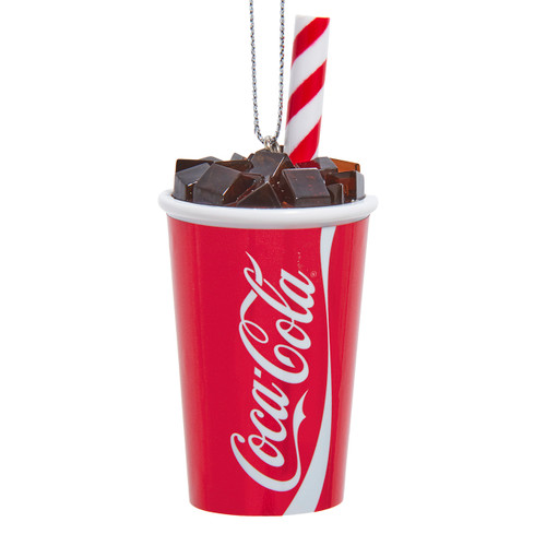 Coca-Cola® Cup With Straw Ornament