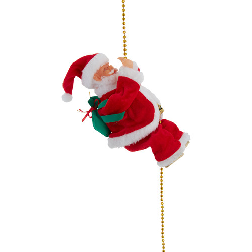 Battery Operated Santa Climbing Chain 