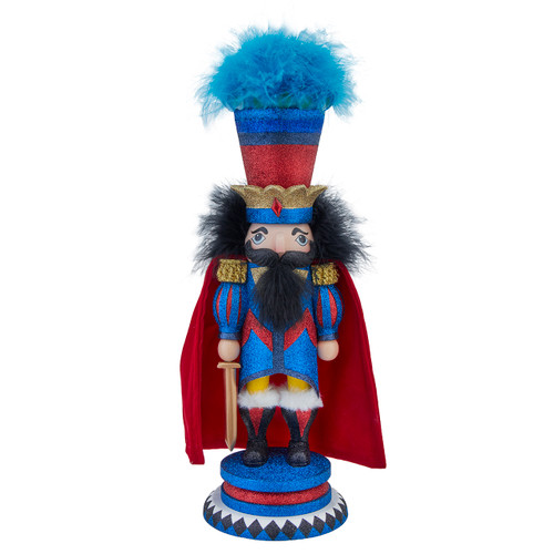15" Hollywood Nutcrackers™ Red & Blue King Nutcracker
