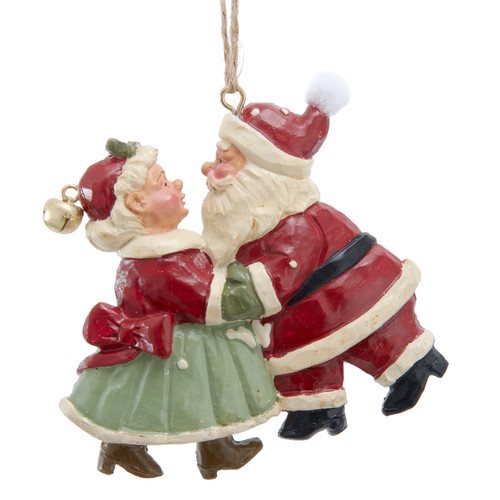 Santa Couple Ornament
