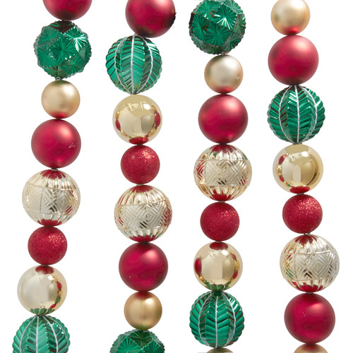 6' Shatterproof Multicolor Bead Garland