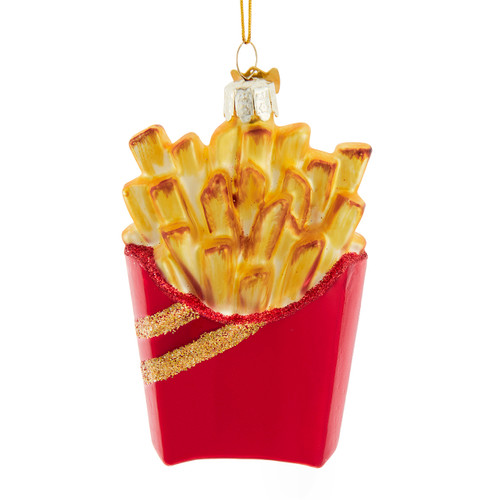 Noble Gems™ Glass French Fries Ornament