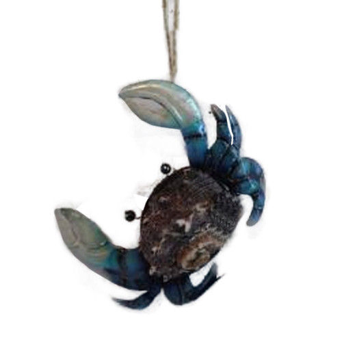 Shell Crab Ornament