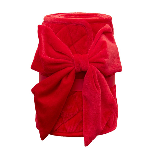 24" Red Bow Tree Skirt