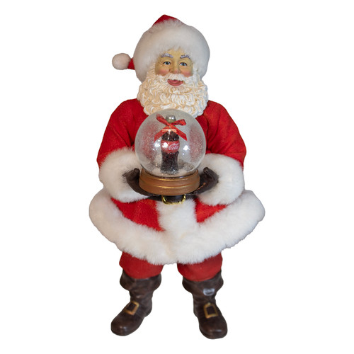 Coca-Cola® Fabriché™ Santa Holding Globe