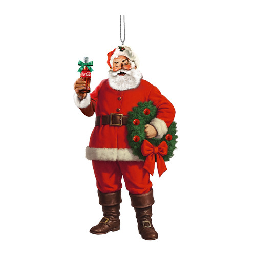 Coca-Cola® Santa Ornament
