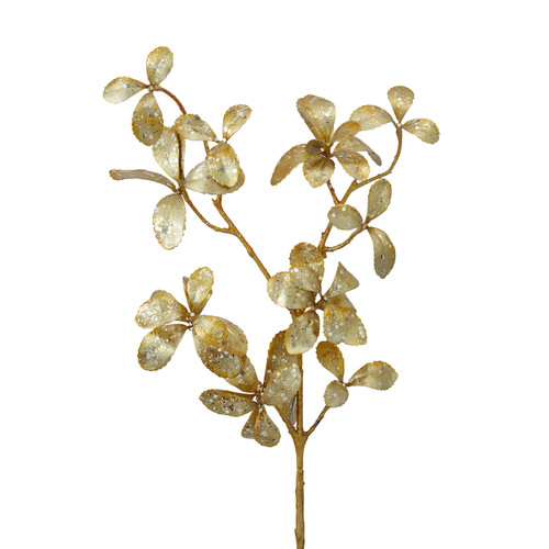 Gold Small Leaf Spray 