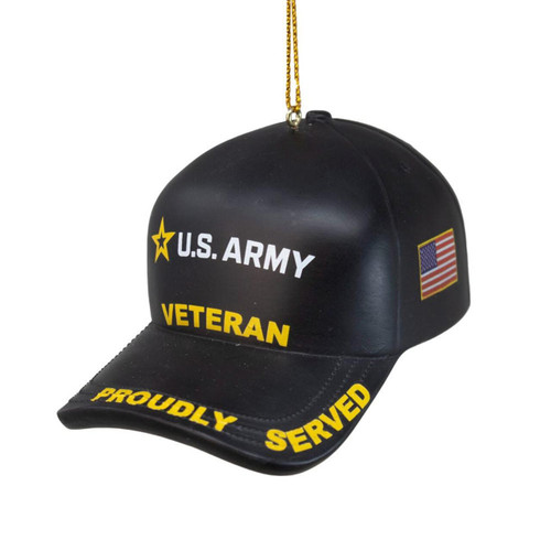 U.S. Army® Veteran Cap Ornament