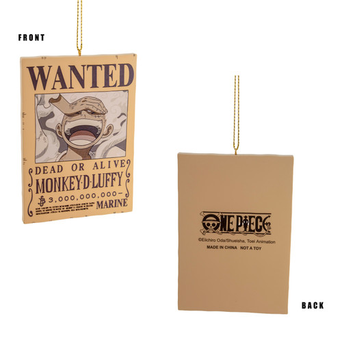 One Piece© Luffy Wanted Poster Ornament