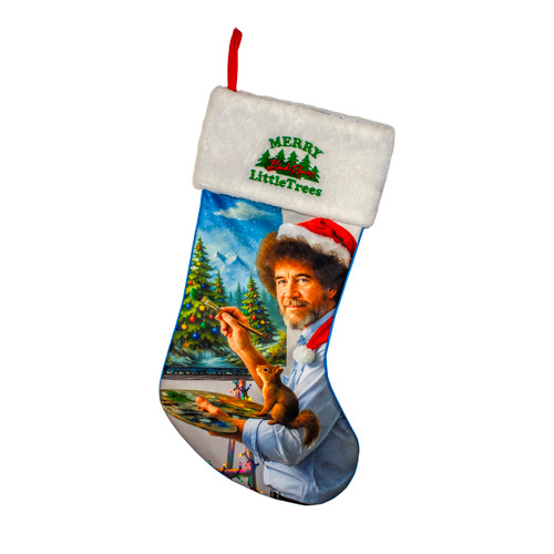 Bob Ross® Painting Stocking 
