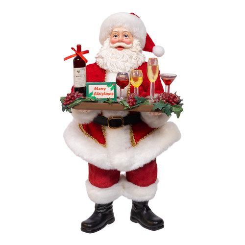 10.5“ Fabriché™ Wine Santa