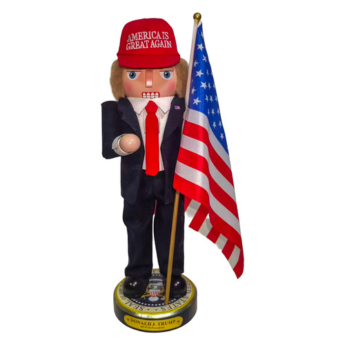 16“ Make America Great Again Trump Nutcracker