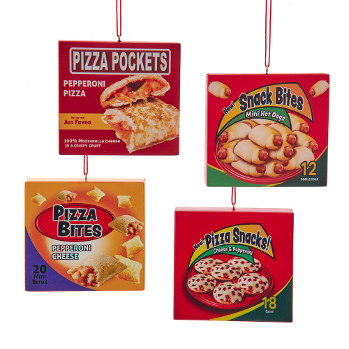Frozen Food Ornaments, 4 Assorted