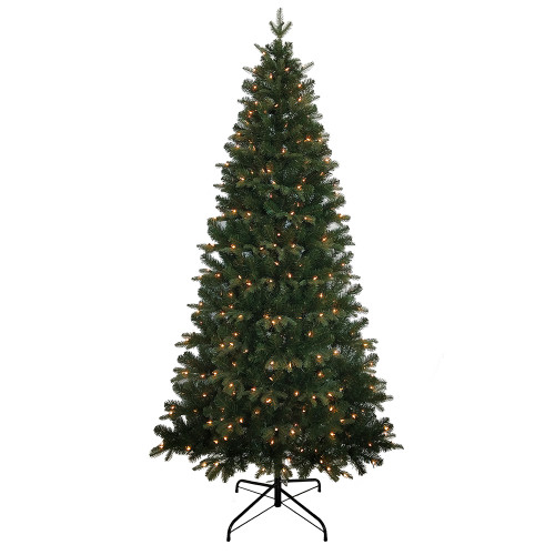 7' Pre-Lit Clear Studio Spruce Tree