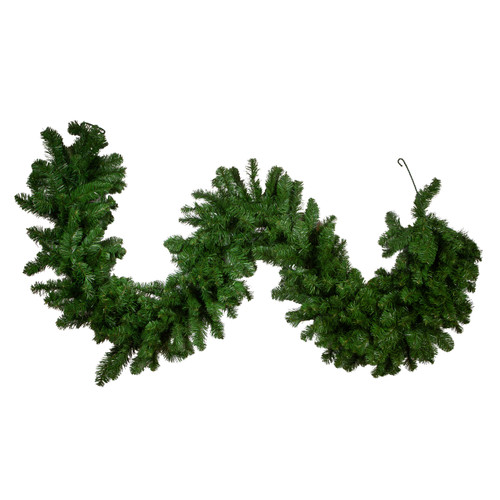 9' Un-Lit Green Vanderbilt Garland