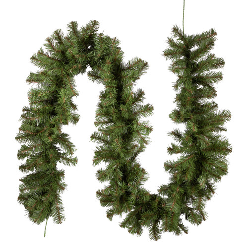 9' Un-Lit Breen Virginia Pine Garland