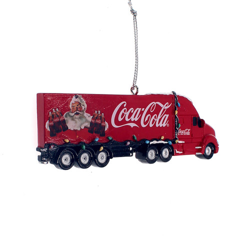 Coca-Cola® Red and White Truck Ornament