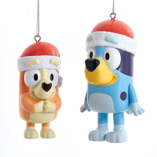 Bluey™ and Bingo Ornaments, 2 Assorted